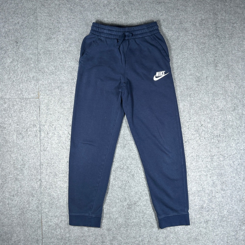 Nike pants boys L Navy Blue Sportswear Club Fleece joggers activewear CI2911-410